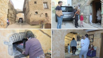 Grupos de familias y amigos son lo que principalmente eligen los alojamientos rurales para pasar la Nochevieja. / Aragón TV
