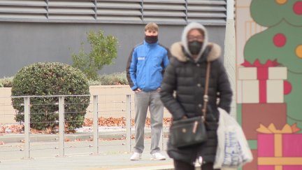 La borrasca Francis, que afecta a la península ibérica, podría dejar nevadas en cotas bajas. / Aragón TV