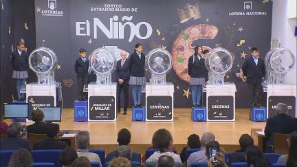 El cero ha sido la terminación más repetida del primer premio. / Aragón TV