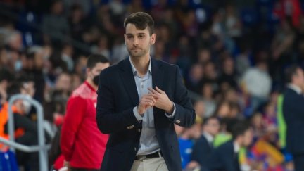 Jorge Palos durante un encuentro.