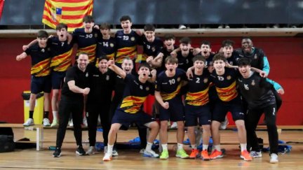 Aragón se proclama subcampeón de España cadete de balonmano.