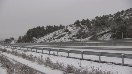 La nieve en el Pirineo puede complicar el estado de las carreteras oscenses. / Aragón TV