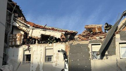 Un muerto y nueve heridos en una explosión de gas en Carabanchel. / Emergencias Madrid