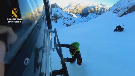 En el operativo de rescate han participado agentes del GREIM de Boltaña (Huesca). / Guardia Civil