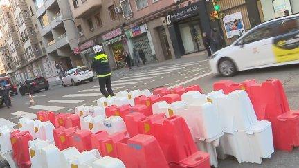 Comienzan las obras en avenida de Valencia (Zaragoza)./ Aragón TV