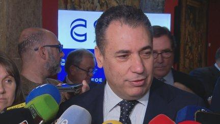 Benito Tesier, nuevo presidente de CEOE Aragón. / Aragón TV