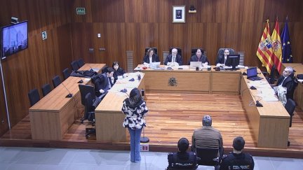 El juicio se ha celebrado este lunes en la Audiencia Provincial de Zaragoza. / Aragón TV