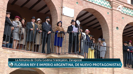 La Almunia de Doña Godina recuerda al cineasta Florián Rey. / Aragón TV