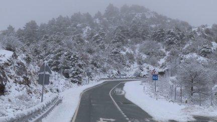 Nevada en el Hostal de Ipiés (Huesca) este sábado / Aragón TV