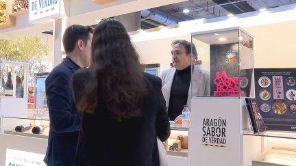 El estand de Aragón en Madrid Fusión. / Aragón TV