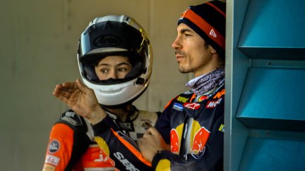 Viñales durante los test.
