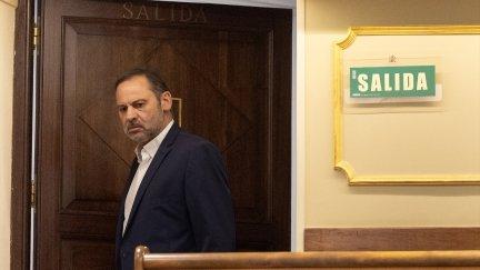 Ábalos durante una sesión en el Congreso. / Europa Press. Eduardo Parra