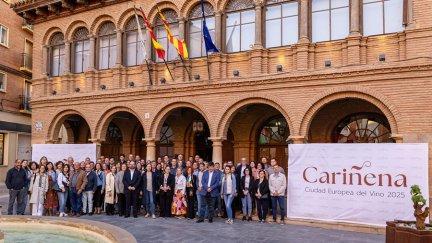 Cariñena finaliza su reconocimiento anual como Ciudad Europea del Vino. / Ayuntamiento de Cariñena