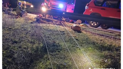 El herido es un hombre de 79 años. / DPZ