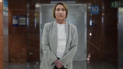 La paciente que recibió el trasplante, en el Hospital Vall d'Hebron, a 2 de febrero de 2026, en Barcelona. / Europa Press. David Zorrakin