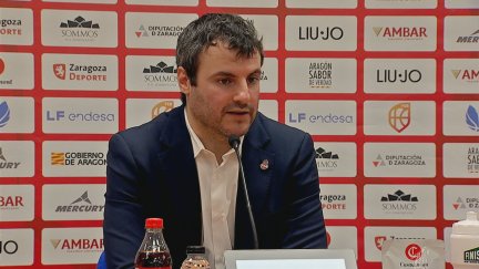 Carlos Cantero en rueda de prensa.