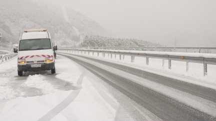 La Aemet ha activado el aviso amarillo por nevadas en el Pirineo. / Aragón TV