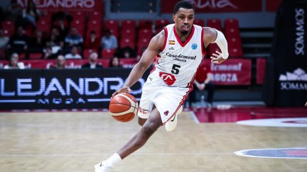Washington, en un momento del partido ante el Petkimspor