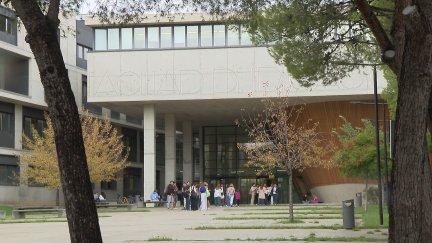 Alumnos de la Universidad de Zaragoza./ Aragón TV