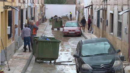 Efectos de la dana en el entorno del Huerva. / Aragón TV