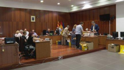 Imagen de archivo del recuento de votos de residentes en el extranjero. | Aragón TV