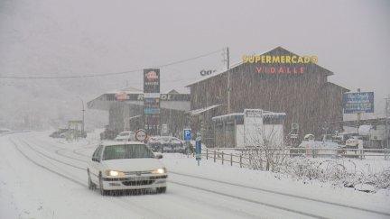 Los cierres transfronterizos afectan a los negocios del Pirineo./ Aragón TV