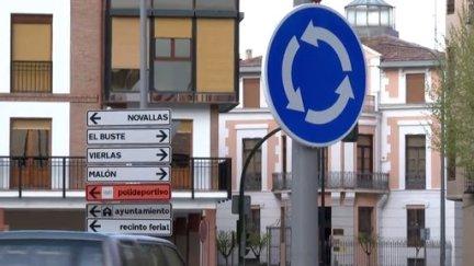 Tarazona y Novallas se quedaron sin luz este sábado. / Aragón Tv