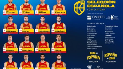 Convocatoria para el doble enfrentamiento ante Ucrania.