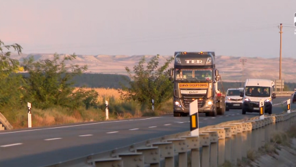 Aragón encabeza las comunidades autónomas con más puntos negros en las carreteras./ Aragón TV