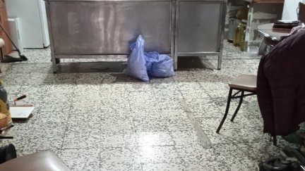 Estado de la cocina intervenida en el barrio de Delicias, en Zaragoza. / Gobierno de Aragón