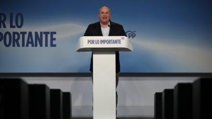 Miguel Tellado, secretario general del PP. / Alejandro Martínez Vélez / Europa Press