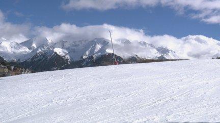 La reserva de nieve supera en un 40 % la de los últimos 25 años en el Pirineo aragonés. / Aragón TV