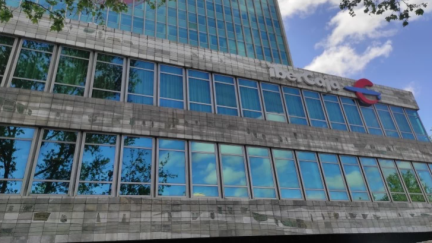 Edificio de la sede central de Ibercaja en Zaragoza. / Europa Press