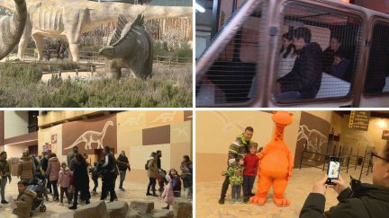 Dinópolis ha vuelto a abrir este sábado sus puertas. / Aragón TV