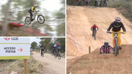 El nuevo Bike Park de la comarca del Matarraña. / Aragón TV