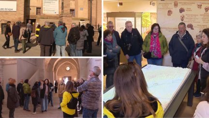 Una de las rutas este domingo en Fréscano ( Zaragoza), / Aragón TV