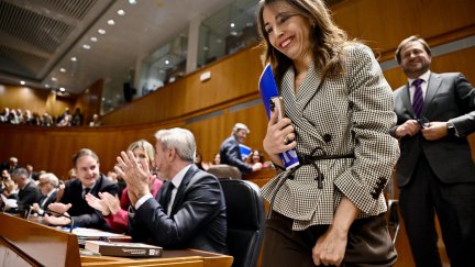 María Navarro ha sido elegida este martes como nueva presidenta de las Cortes de Aragón. / Europa Press/Marcos Cebrián