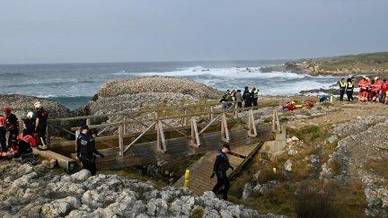 La pasarela peatonal de madera está en la zona del Bocal. / Europa Press. Nacho Cubero
