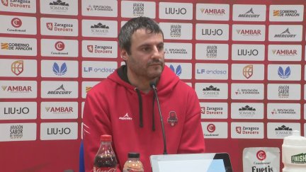Carlos Cantero en rueda de prensa.