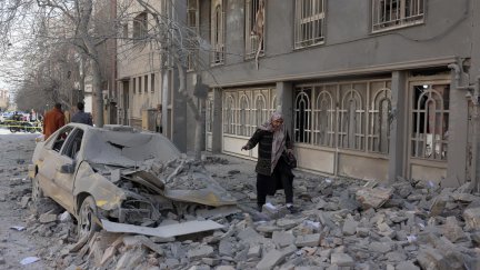 Imagen de las calles de Teherán este miércoles. /EFE. EPA. Abedin Taherkenareh