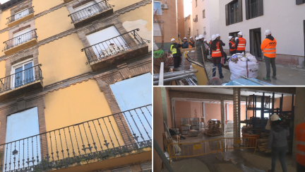 En total se habilitarán 10 nuevas viviendas de alquiler asequible. / Aragón TV