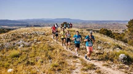 Una imagen de la primera edición de la Trail Teruel.
