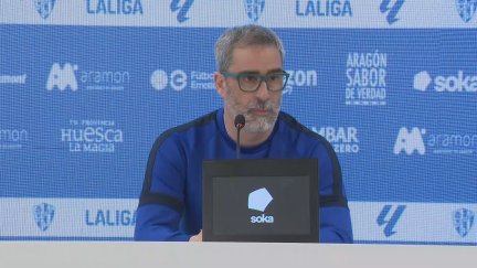 Jon Pérez 'Bolo' en la rueda de prensa previa al encuentro ante el Málaga.