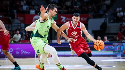 Imagen del último partido del Casademont ante Unicaja, disputado en noviembre
