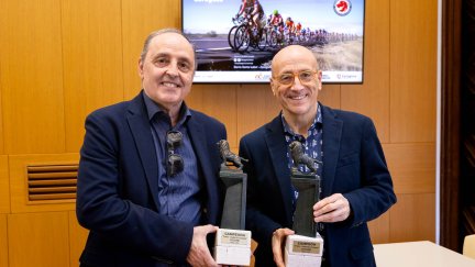 Presentación del Trofeo Ciudad de Zaragoza de Ciclismo