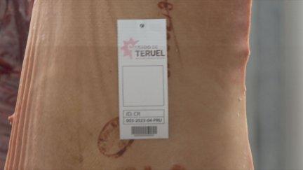 La carne de cerdo de Teruel tiene distintivo IGP. / Aragón TV