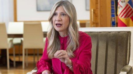 Mar Vaquero, en la entrevista concedida a Europa Press./ Ramón Comet