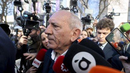 El ex director adjunto operativo (DAO) de la Policía Nacional, José Ángel González, a su llegada al Juzgado de Violencia sobre la Mujer Número 8 de Madrid. / Europa Press. Alberto Ortega