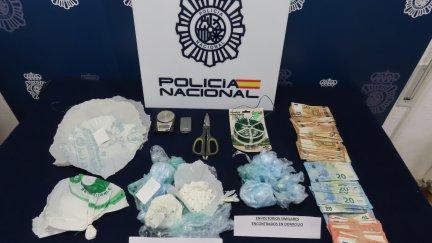 Material incautado por la Policía. / Policía Nacional