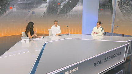 Francho Serrano, durante su entrevista en "Buenos Días Aragón"